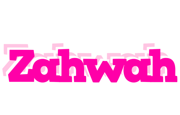 Zahwah dancing logo