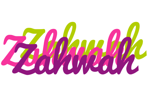 Zahwah flowers logo