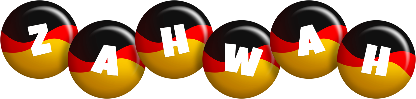 Zahwah german logo