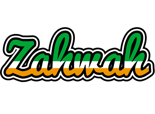 Zahwah ireland logo