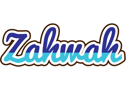 Zahwah raining logo