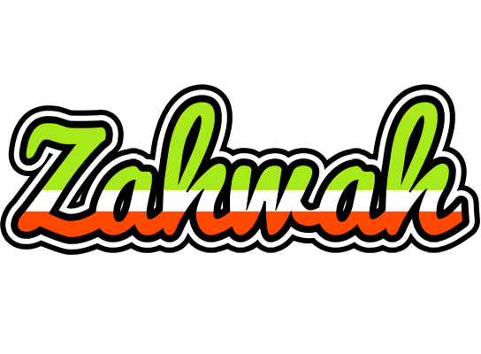 Zahwah superfun logo