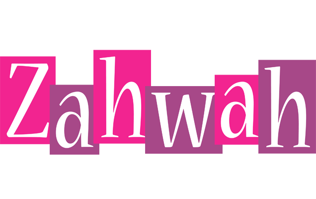 Zahwah whine logo