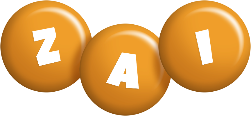 Zai candy-orange logo