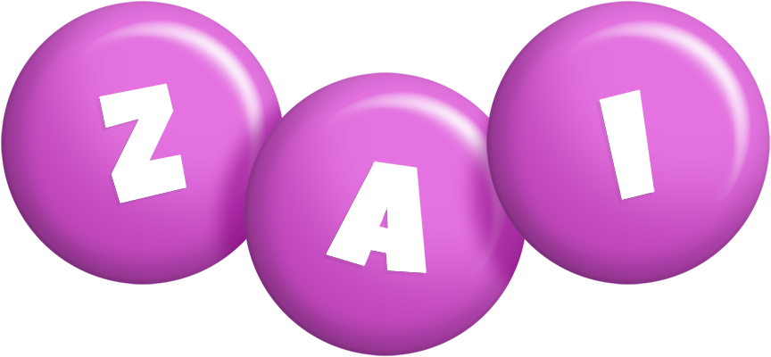 Zai candy-purple logo