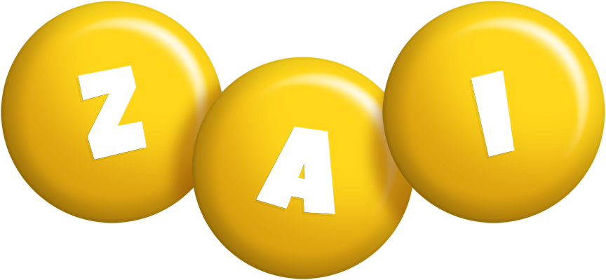 Zai candy-yellow logo
