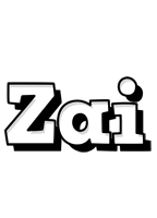 Zai snowing logo