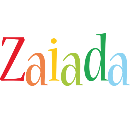 Zaiada birthday logo