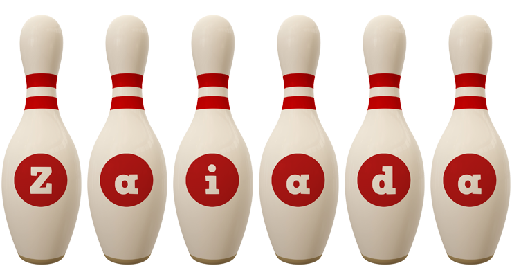 Zaiada bowling-pin logo