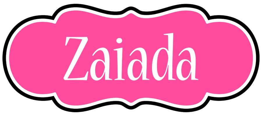 Zaiada invitation logo