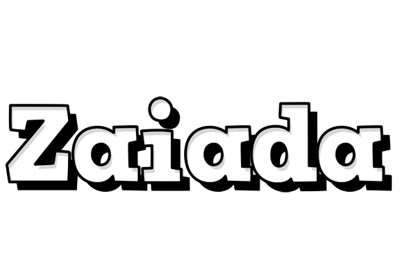 Zaiada snowing logo