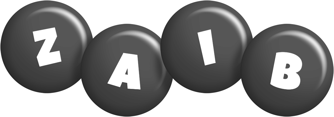 Zaib candy-black logo