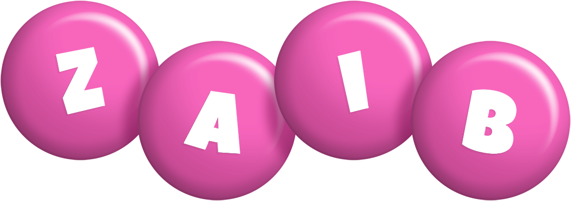 Zaib candy-pink logo