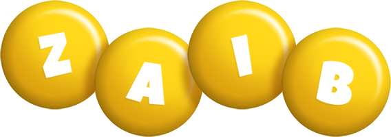 Zaib candy-yellow logo