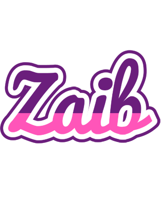 Zaib cheerful logo