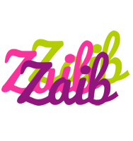 Zaib flowers logo