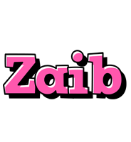 Zaib girlish logo