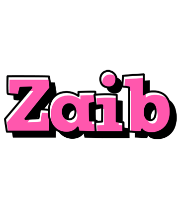 Zaib girlish logo
