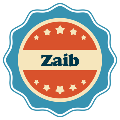 Zaib labels logo