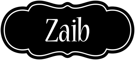 Zaib welcome logo