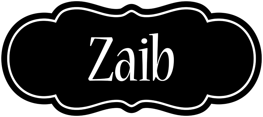 Zaib welcome logo