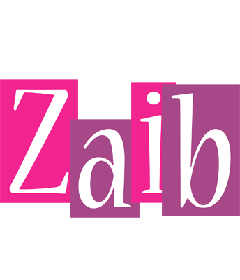 Zaib whine logo