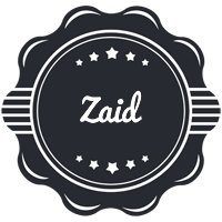 Zaid badge logo