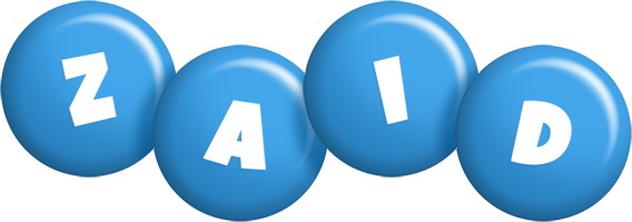 Zaid candy-blue logo