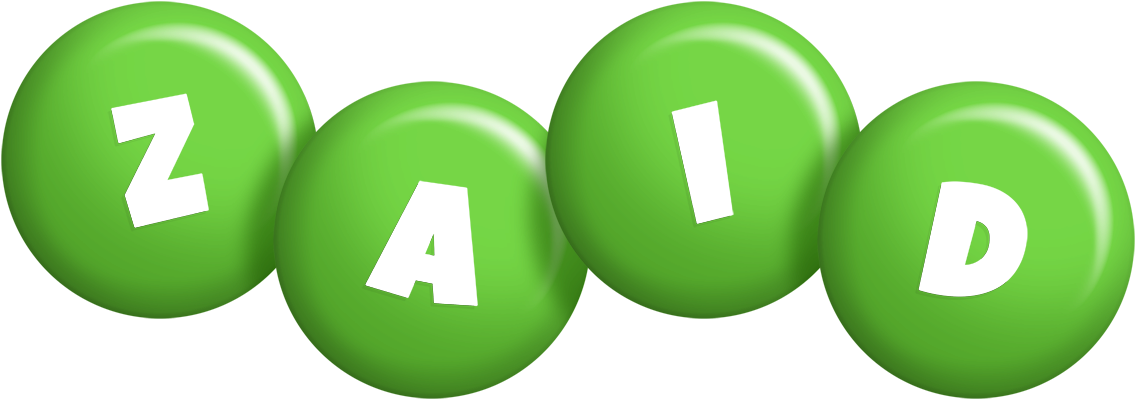 Zaid candy-green logo