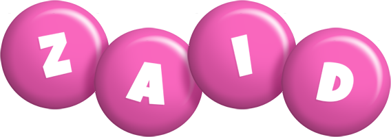 Zaid candy-pink logo