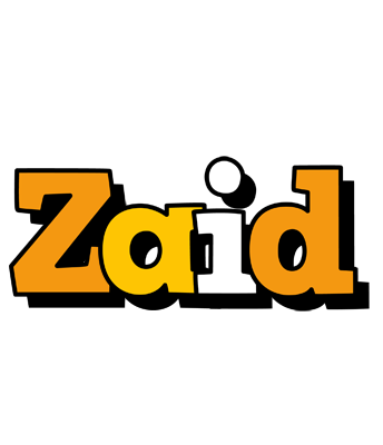 Zaid cartoon logo