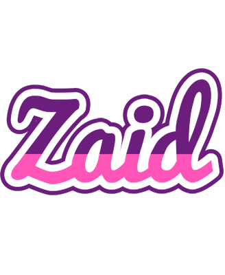 Zaid cheerful logo