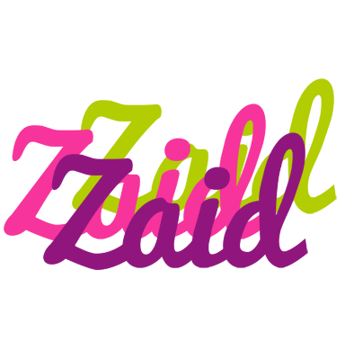 Zaid flowers logo