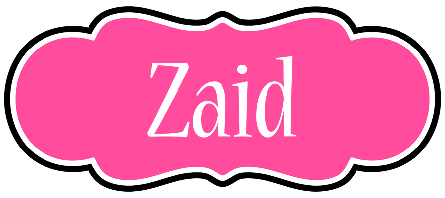 Zaid invitation logo