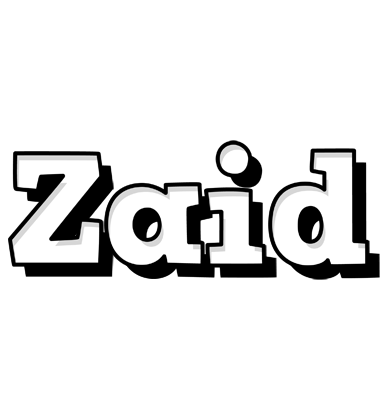 Zaid snowing logo