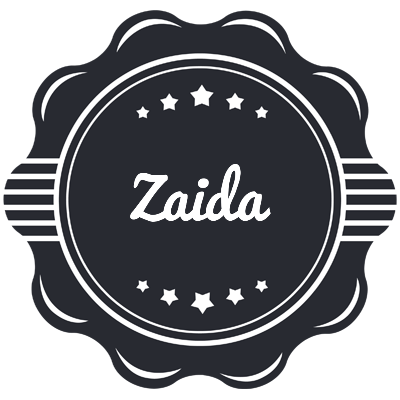 Zaida badge logo
