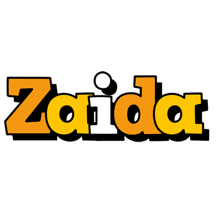 Zaida cartoon logo