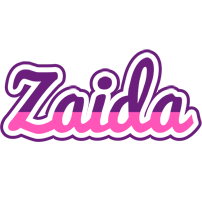 Zaida cheerful logo