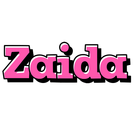 Zaida girlish logo