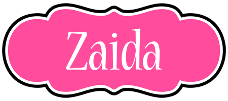 Zaida invitation logo