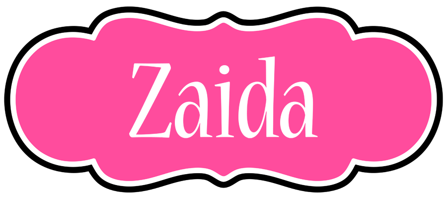 Zaida invitation logo