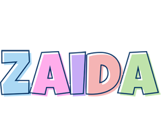 Zaida pastel logo