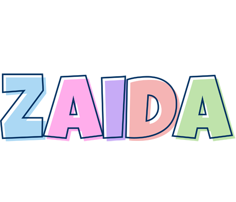 Zaida pastel logo