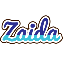 Zaida raining logo