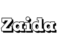 Zaida snowing logo