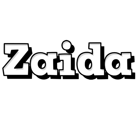 Zaida snowing logo