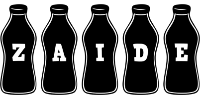 Zaide bottle logo
