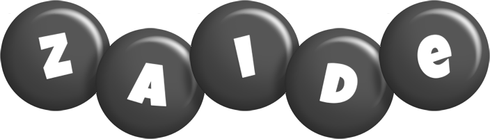Zaide candy-black logo