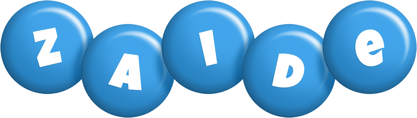 Zaide candy-blue logo