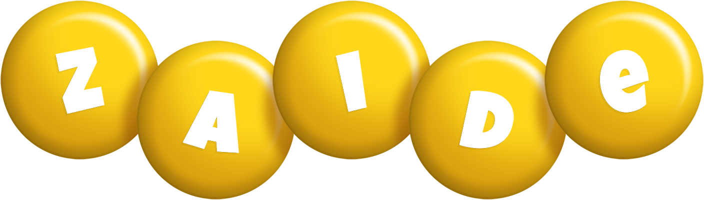 Zaide candy-yellow logo